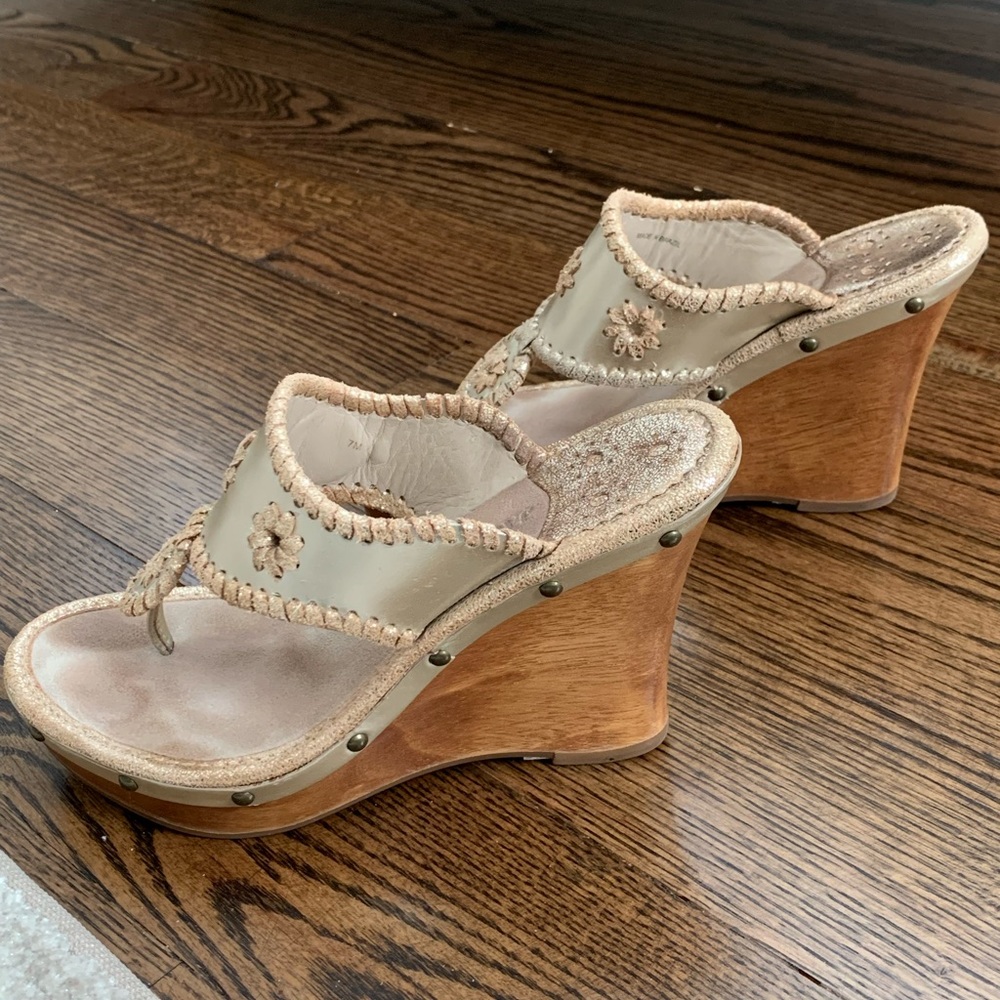 Jack Roger wedge sandals